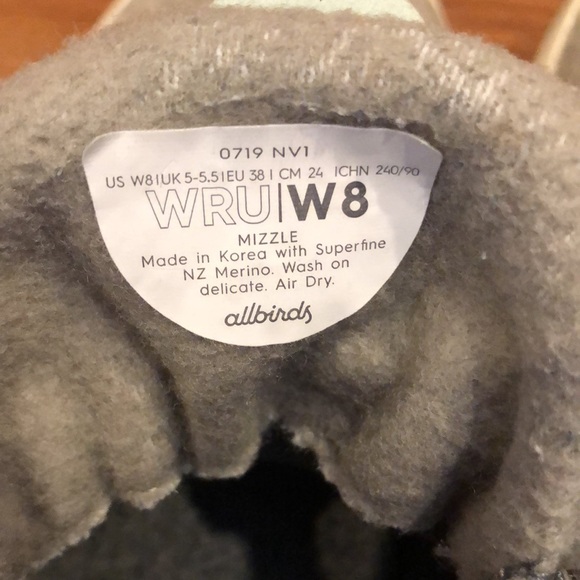 Allbirds wool runner-up mizzle high top sneakers - Picture 5 of 6